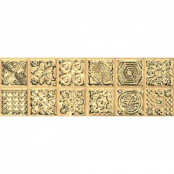 Фриз ENIGMA GOLD CENEFA  с размер 6.5 x 20 см.
